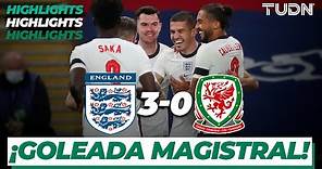Highlights | Inglaterra 3-0 Gales | Amistoso 2020 | TUDN
