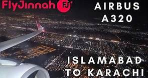Pakistan's Best Airline? The FlyJinnah Experience from Islamabad to Karachi | Airbus A320