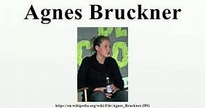 Agnes Bruckner