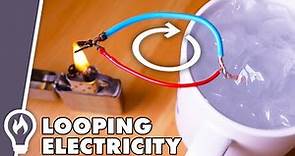 Make Electricity Go Round and Round - The Thermoelectric Effect