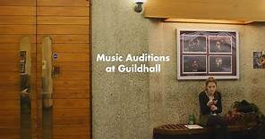 Music Auditions at Guildhall