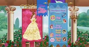 Disney Princess Sing Along Songs Volume 1:Once Upon A Dream 2004 DVD Menu Walkthrough