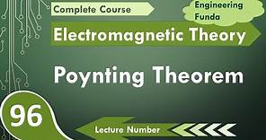 Poynting Theorem, Poynting Theorem Derivation, Poynting Theorem Proof, Power by Poynting Theorem