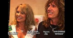David Coverdale & Cindy Coverdale talks about the book "Food That Rocks" (2004)
