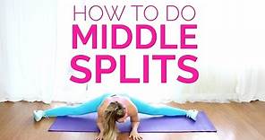 How To Do MIDDLE Splits - In 3 EASY Steps!