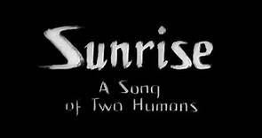Análisis de la película Sunrise de Friedrich Wilhelm Murnau