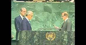 Boutros Boutros-Ghali (Egypt) is appointed as the sixth Secretary-General of the United Nations