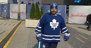 Leafs superfan shows off cave dedicated to team