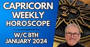 Capricorn Horoscope Weekly Astrology from 8th January 2024