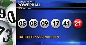 Powerball Results: Winning numbers drawn for $900 million lottery jackpot