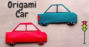 Origami car | Paper car | how to make paper car | Origami paper craft | 3d origami