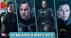 Batman movies in order to watch: How many Batman movies are there?