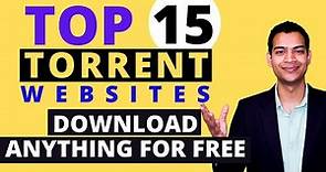 Top 15 Torrent Sites in 2020 | Download Anything for Free Download Anything Free 100% Working