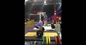 Oly lifting, 1st Pull of the Clean