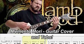 Memento Mori - Guitar Cover and Tab - Lamb of God - Instrumental