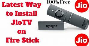 Updated: Two ways to Install JioTV on Amazon Fire Stick | Easy |