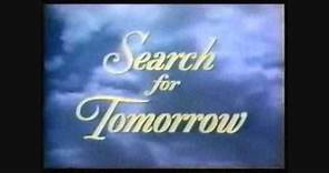 Search for Tomorrow Opening titles 1951-1986