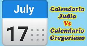 El calendario Bíblico y el Gregoriano