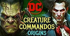 Creature Commandos Origin - Military Team Of Werewolves, Vampires, And Other Monsters To Fight Nazi!