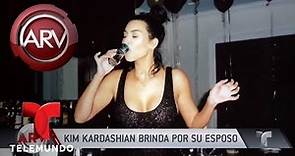 Kim Kardashian celebró el cumpleaños de Kanye West | Al Rojo Vivo | Telemundo