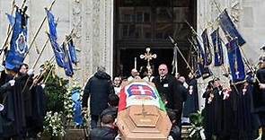 I funerali di Vittorio Emanuele: l’arrivo del feretro
