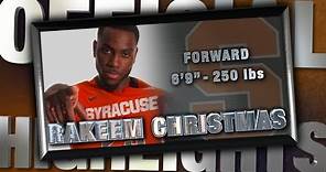Syracuse Forward Rakeem Christmas | 2014-15 Official Highlights