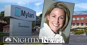 Mylan CEO Defends Price of EpiPen, Insists Company Isn't Price-Gouging | NBC Nightly News