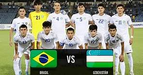 UZBEKISTAN VS BRAZIL. Match Highlights. 2022 “Maldonado Cup” (U-20)