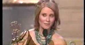 Cynthia Nixon wins 2004 Emmy Award for Supporting Actress in a Comedy Series