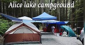 Alice lake campground/ Alice lake park campground/ attraction in Canada/ attraction in Vancouver