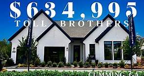 🏡 Build Your Dream Ranch Home In Cumming, Ga | Tour TWO Luxurious Toll Brothers Homes!