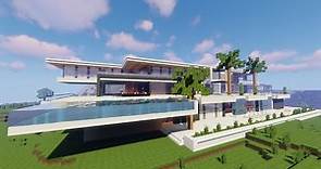 Minecraft: Best Big Modern House 7 / Mansion & Map Download
