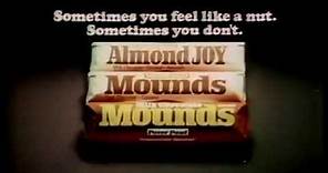 Peter Paul Almond Joy & Mounds 1977 TV commercial