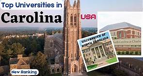 Top 5 Universities in North Carolina | Best University in North Carolina