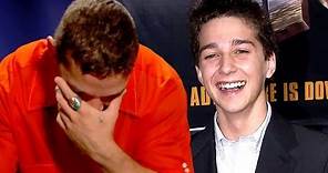 Shia LaBeouf Emotionally REACTS to His First Interview (Exclusive)