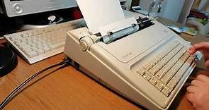 AEG Olympia typewriter