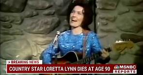 Country music legend Loretta Lynn dies at 90
