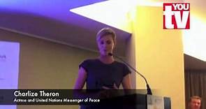 Charlize Theron in South Africa - and she speaks Afrikaans!