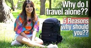 Why do I travel alone? Self Improvement & Personality Development tips by Niharika