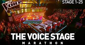 The Voice Stage Marathon | Part 1 | Stage 1-25