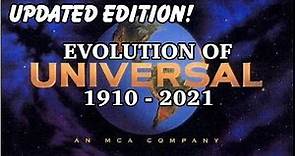 Evolution Of Universal Pictures | UPDATED | 1910 - 2021