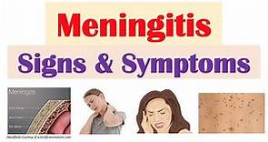 Meningitis Signs and Symptoms (& Why They Occur)