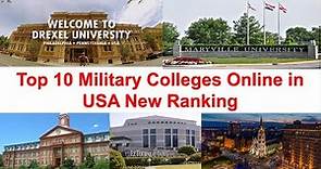 Top Ten Military Colleges Online in USA New Ranking | Military-Friendly Colleges