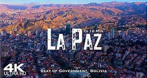 LA PAZ 2024 🇧🇴 Drone Aerial 4K | Drones BOLIVIA