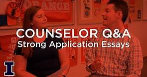 Ask Admissions: What does Illinois look for in an application essay?
