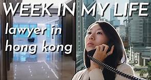 Week in My Life as a Lawyer in Hong Kong