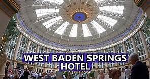 Our West Baden Springs Hotel Tour: The Atrium, Restaurants, Pools, Springs, & Sunken Garden