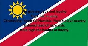 Hymne national de la Namibie