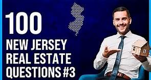 New Jersey Real Estate Exam 3 2023 (100 Questions with Explained Answers)
