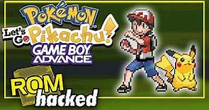 Pokemon Let's Go Pikachu GBA 6.0 - ROM Hacked